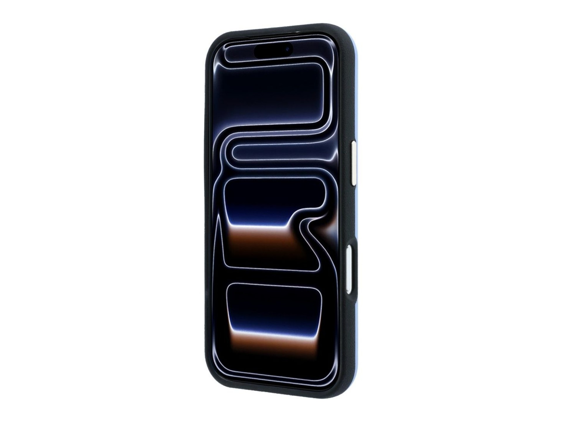 Capa Guess Smooth & Big Strass Logo para iPhone 18 Pro/17 Pro - Azul