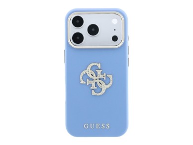 Guess Smooth & Big Strass Logo Case for iPhone 18 Pro Max / 17 Pro Max - Blue Guess Smooth & Big Strass Logo Case for iPhone 18 Pro Max / 17 Pro Max - Blue