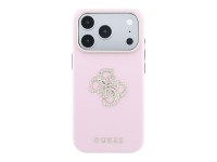 Funda Guess Smooth & Big Strass con logo para iPhone 18 Pro / 17 Pro - Rosa Funda Guess Smooth & Big Strass con logo para iPhone 18 Pro / 17 Pro - Rosa