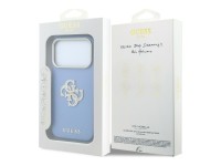 Capa Guess Smooth & Big Strass Logo para iPhone 18 Pro/17 Pro - Azul Capa Guess Smooth & Big Strass Logo para iPhone 18 Pro/17 Pro - Azul