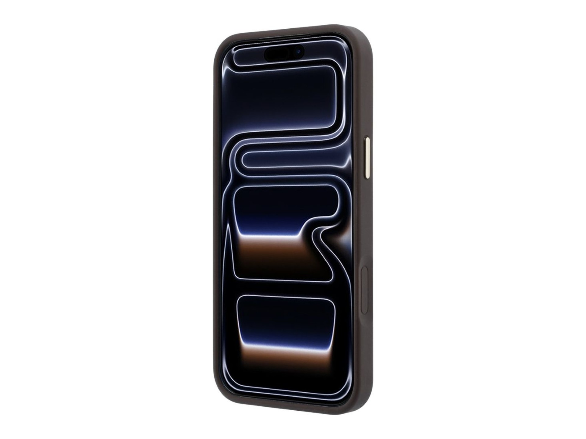 Capa Guess Ring Stand 360 4G Classic Logo MagSafe para iPhone 18 Pro/17 Pro - Castanho