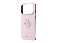 Funda Guess Smooth & Big Strass con logo para iPhone 18 Pro / 17 Pro - Rosa Funda Guess Smooth & Big Strass con logo para iPhone 18 Pro / 17 Pro - Rosa