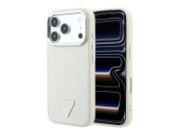 Guess Grained Triangle Logo MagSafe Case for iPhone 18 Pro / 17 Pro - Beige Guess Grained Triangle Logo MagSafe Case for iPhone 18 Pro / 17 Pro - Beige