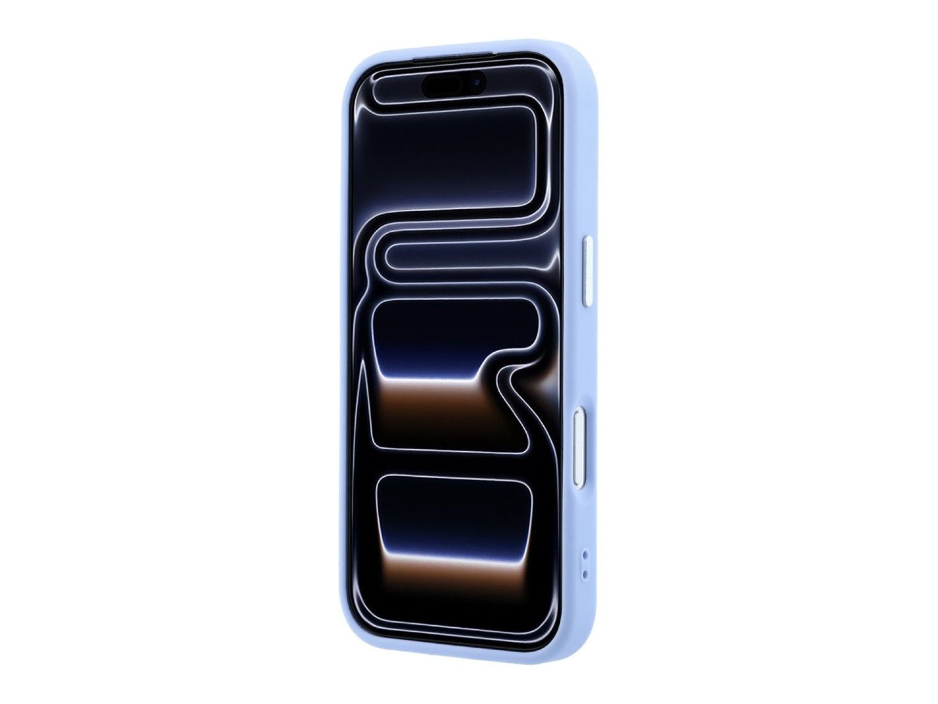 Capa MagSafe Guess com Logo Triangular Granulado para iPhone 18 Pro Max / 17 Pro Max - Azul