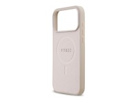 Guess Saffiano Classic Logo MagSafe Case for iPhone 18 Pro Max / iPhone 17 Pro Max - Pink Guess Saffiano Classic Logo MagSafe Case for iPhone 18 Pro Max / iPhone 17 Pro Max - Pink