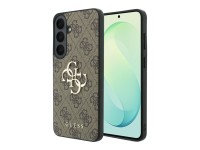 Funda Guess de cuero 4G con logo metálico para Samsung Galaxy S26 FE - Marrón Funda Guess de cuero 4G con logo metálico para Samsung Galaxy S26 FE - Marrón