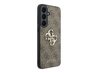 Funda Guess de cuero 4G con logo metálico para Samsung Galaxy S26 FE - Marrón Funda Guess de cuero 4G con logo metálico para Samsung Galaxy S26 FE - Marrón