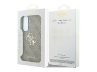 Funda Guess de cuero 4G con logo metálico para Samsung Galaxy S26 FE - Marrón Funda Guess de cuero 4G con logo metálico para Samsung Galaxy S26 FE - Marrón