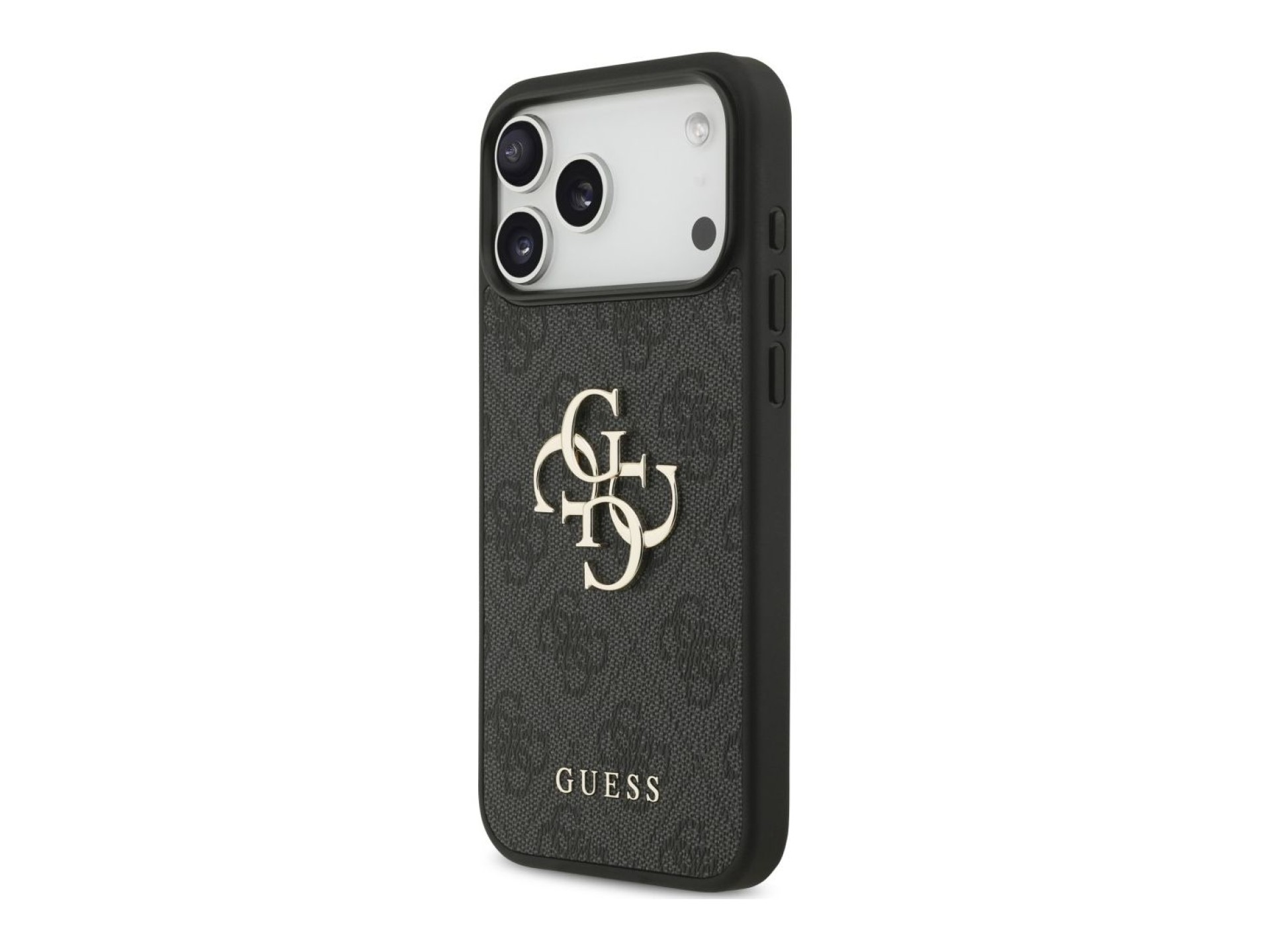 Guess 4G Strap 4G Classic Logo Case for iPhone 18 Pro Max / 17 Pro Max - Black