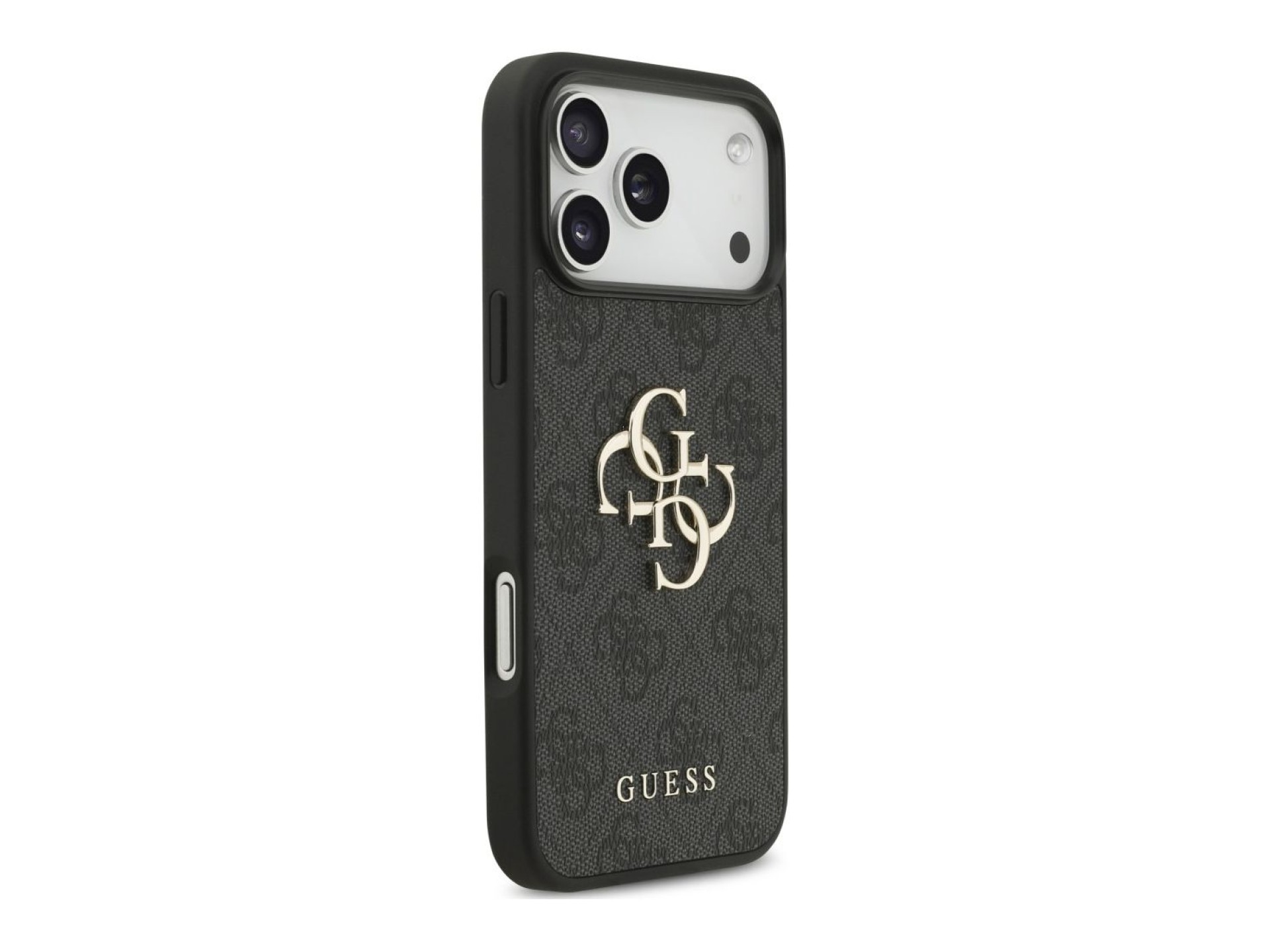 Guess 4G Strap 4G Classic Logo Case for iPhone 18 Pro Max / 17 Pro Max - Black