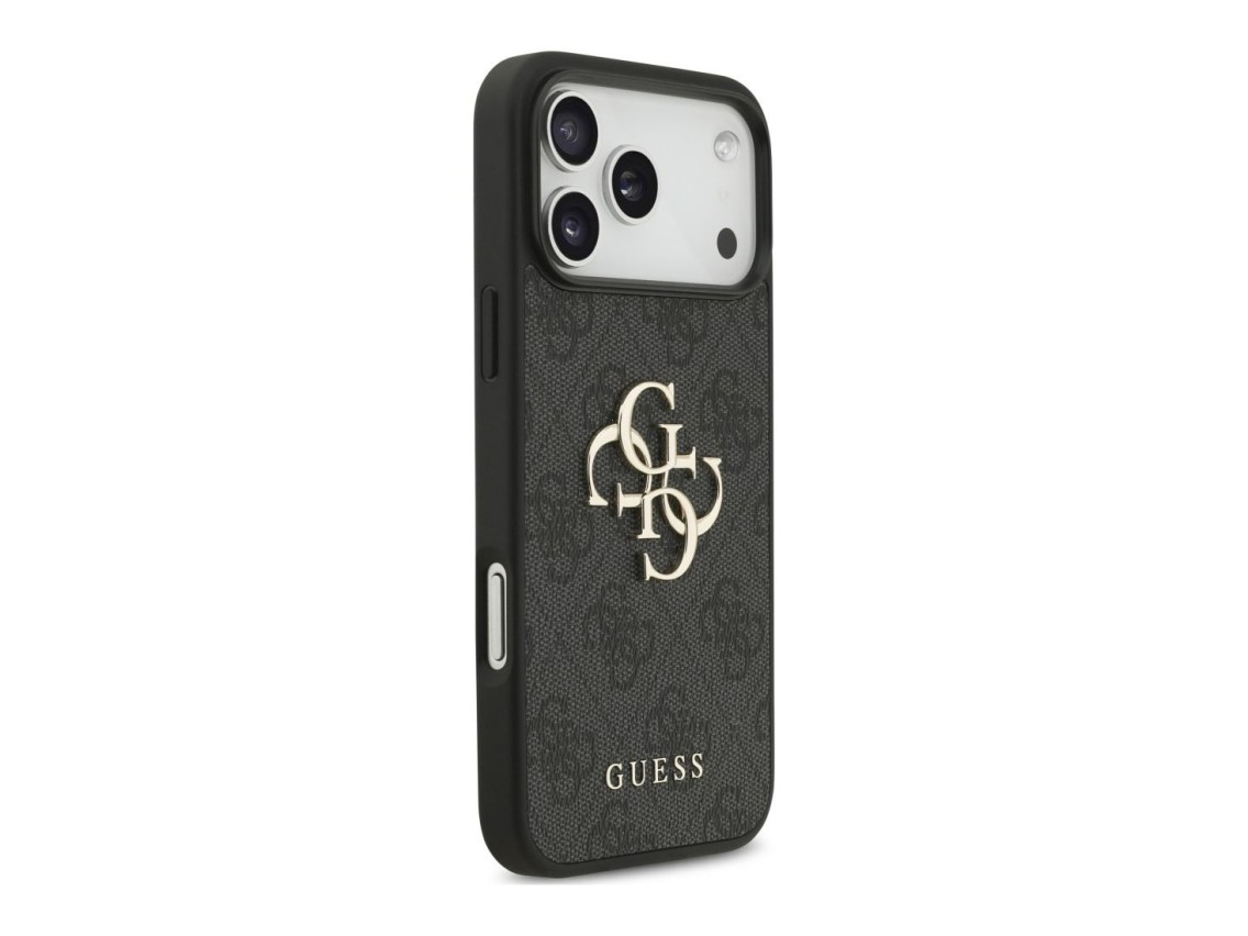 Guess 4G Strap 4G Classic Logo Case for iPhone 18 Pro Max / 17 Pro Max - Black