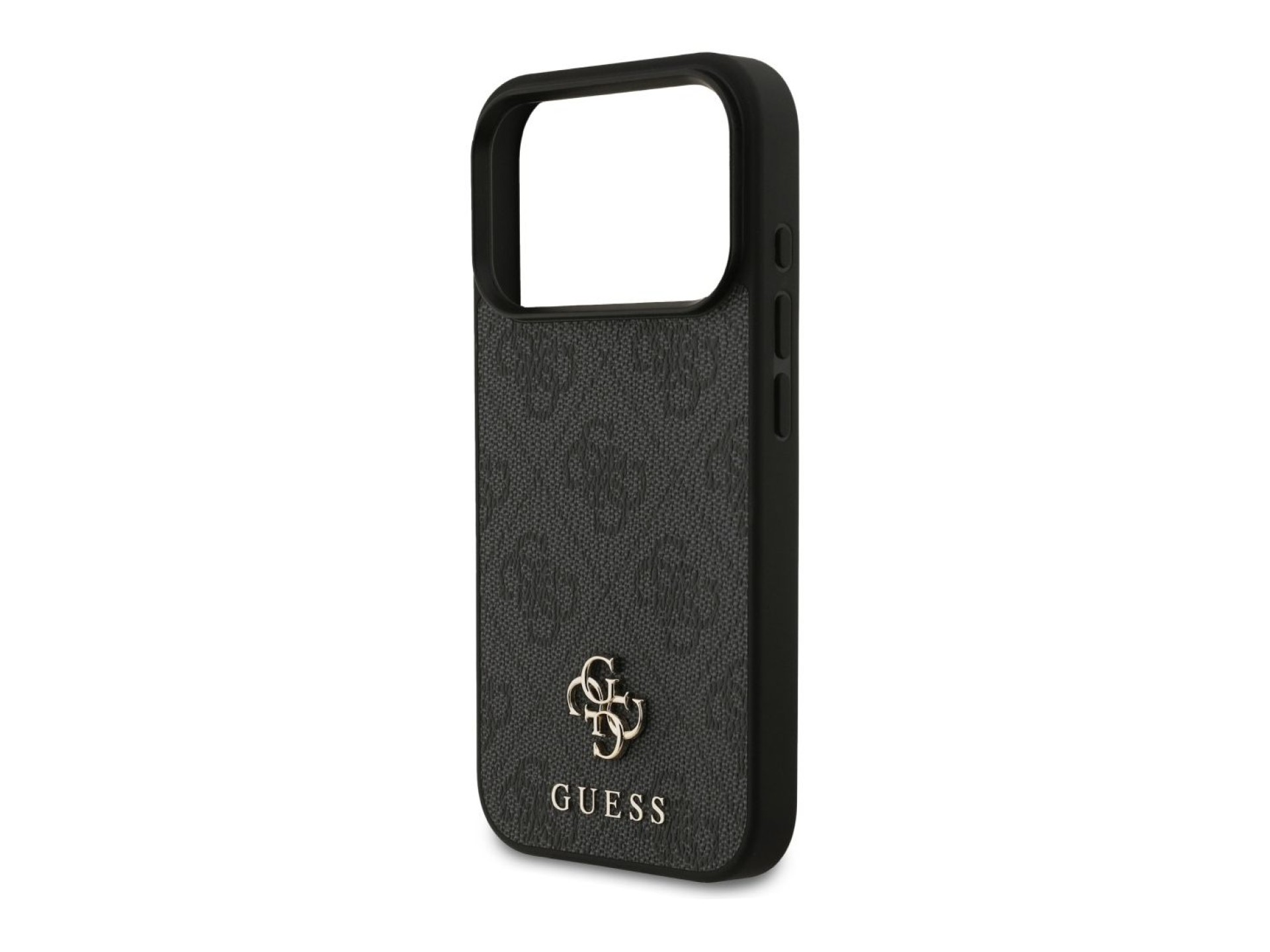 Capa Guess 4G Small Classic Logo MagSafe para iPhone 18 Pro/17 Pro - Preta