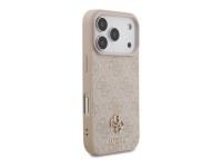 Guess 4G Small Classic Logo MagSafe Case for iPhone 18 Pro / 17 Pro - Pink Guess 4G Small Classic Logo MagSafe Case for iPhone 18 Pro / 17 Pro - Pink