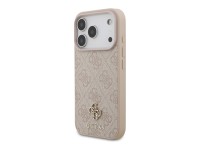Guess 4G Small Classic Logo MagSafe Case for iPhone 18 Pro / 17 Pro - Pink Guess 4G Small Classic Logo MagSafe Case for iPhone 18 Pro / 17 Pro - Pink