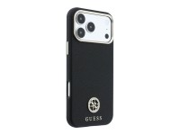 Capa MagSafe Guess com Logo Strass Redondo e Textura Granulada para iPhone 18 Pro Max / 17 Pro Max - Capa MagSafe Guess com Logo Strass Redondo e Textura Granulada para iPhone 18 Pro Max / 17 Pro Max -