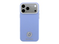 Capa MagSafe Guess com Logo Strass Redondo e Textura Granulada para iPhone 18 Pro Max / 17 Pro Max - Capa MagSafe Guess com Logo Strass Redondo e Textura Granulada para iPhone 18 Pro Max / 17 Pro Max -