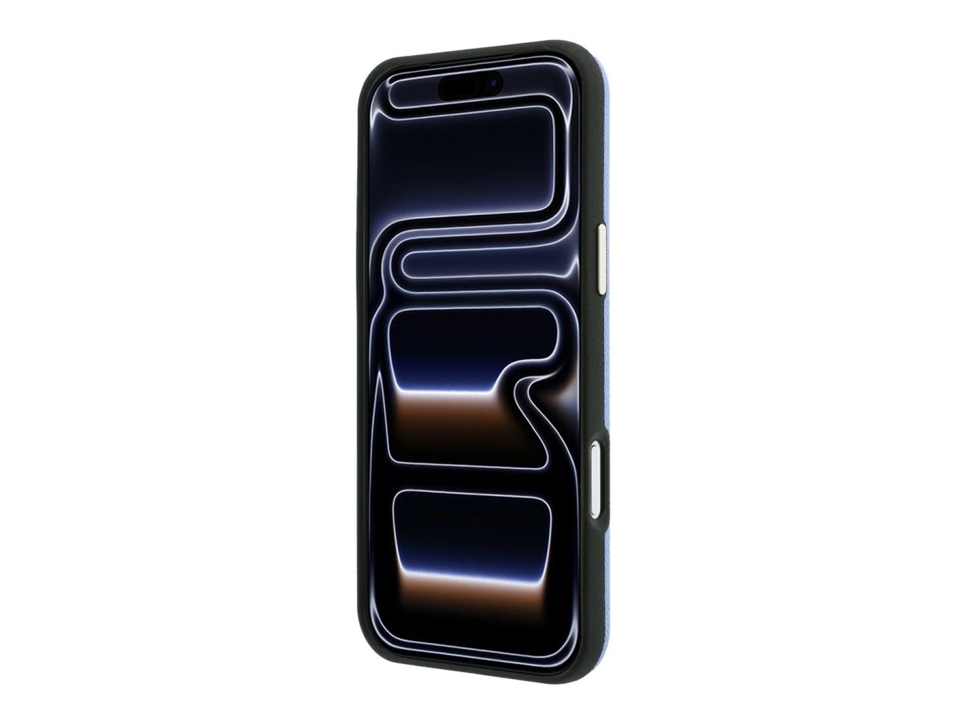 Capa MagSafe Guess com Logo Strass Redondo e Textura Granulada para iPhone 18 Pro Max / 17 Pro Max -
