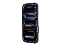 Funda Guess con logo grande y textura granulada de resina para iPhone 18 Pro / 17 Pro - Rosa