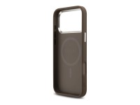 Guess 4G Triangle Logo MagSafe Case for iPhone 18 Pro Max / 17 Pro Max - Brown & Silver Guess 4G Triangle Logo MagSafe Case for iPhone 18 Pro Max / 17 Pro Max - Brown & Silver
