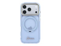 Guess IML Ring Stand 360 Script Metal Logo MagSafe Case for iPhone 17 Pro / 18 Pro - Light Blue Guess IML Ring Stand 360 Script Metal Logo MagSafe Case for iPhone 17 Pro / 18 Pro - Light Blue