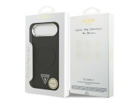 Funda Guess con logo triangular y MagSafe para iPhone Air - Negra Funda Guess con logo triangular y MagSafe para iPhone Air - Negra