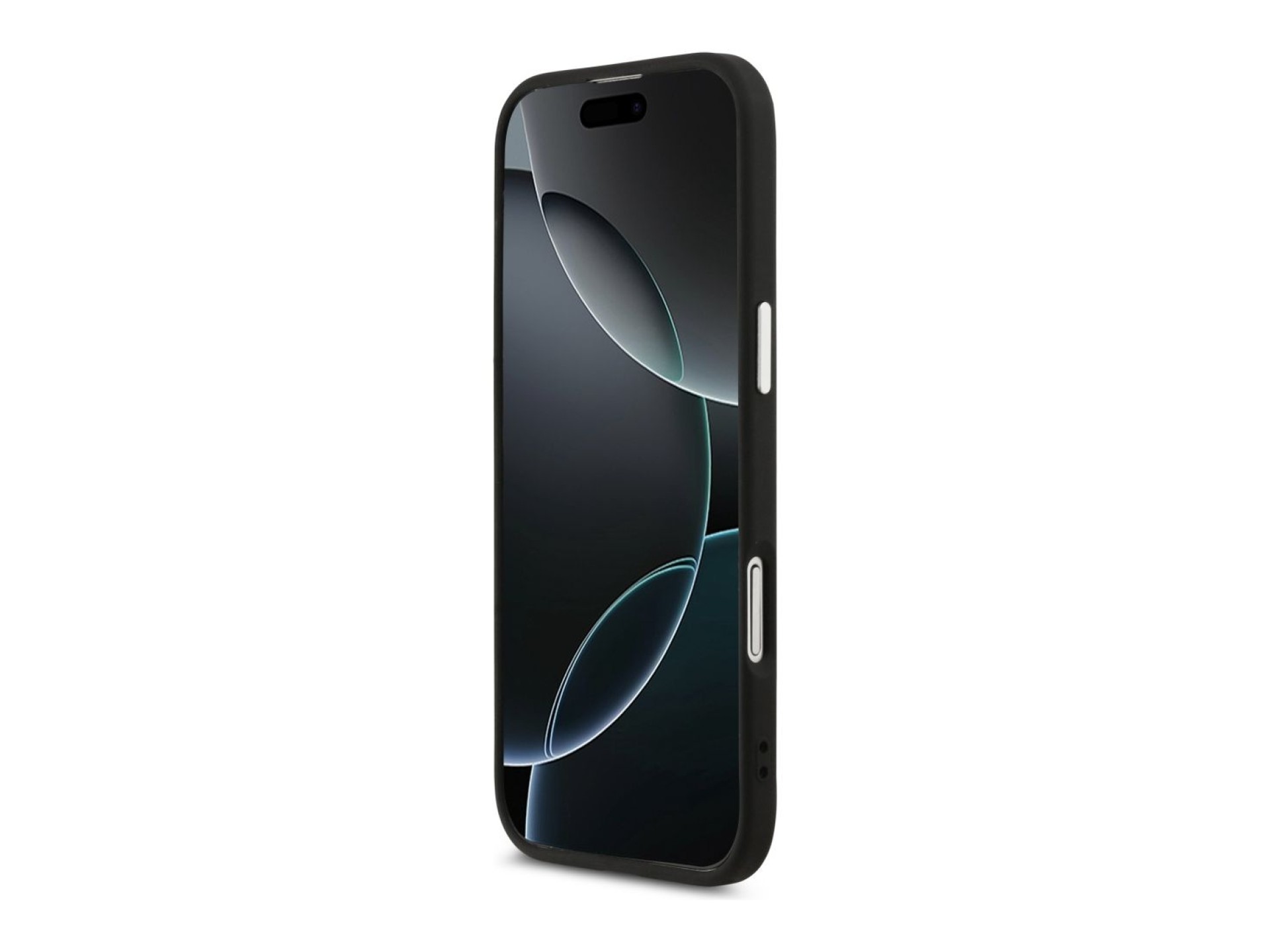 Funda Guess con logo triangular y MagSafe para iPhone Air - Negra