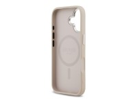 Guess Triangle Logo MagSafe case for iPhone 17 - pink Guess Triangle Logo MagSafe case for iPhone 17 - pink