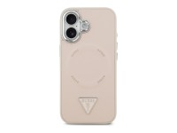 Guess Triangle Logo MagSafe case for iPhone 17 - pink Guess Triangle Logo MagSafe case for iPhone 17 - pink