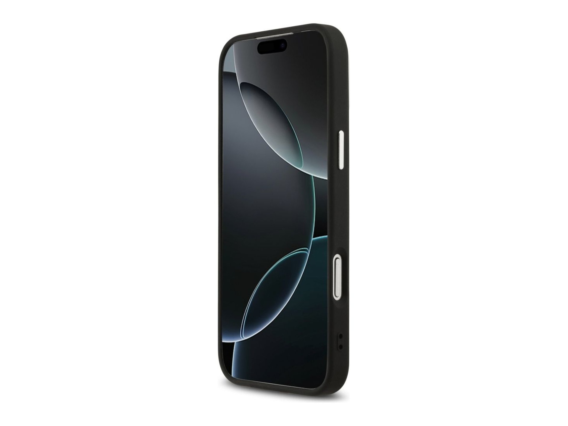 Funda Guess Triangle Logo MagSafe para iPhone 17 Pro - negra