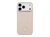 Funda Guess Triangle Logo MagSafe para iPhone 17 Pro - rosa Funda Guess Triangle Logo MagSafe para iPhone 17 Pro - rosa