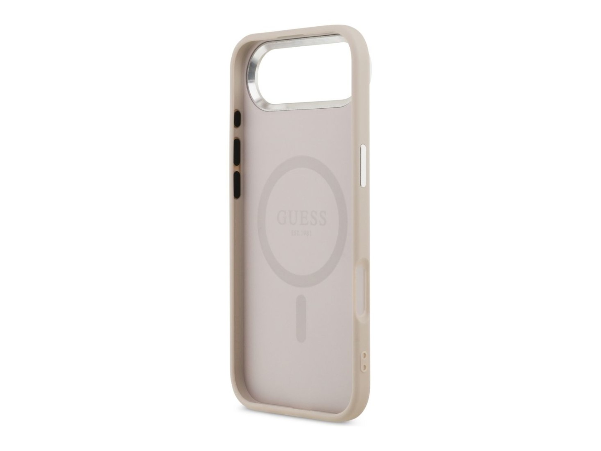 Guess Triangle Logo MagSafe Case for iPhone Air - Pink