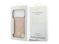Funda Guess Triangle Logo MagSafe para iPhone 17 Pro - rosa Funda Guess Triangle Logo MagSafe para iPhone 17 Pro - rosa