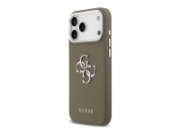Funda Guess Grained Big 4G Classic Logo para iPhone 17 Pro Max - Marrón Funda Guess Grained Big 4G Classic Logo para iPhone 17 Pro Max - Marrón