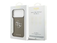 Funda Guess Grained Big 4G Classic Logo para iPhone 17 Pro Max - Marrón Funda Guess Grained Big 4G Classic Logo para iPhone 17 Pro Max - Marrón
