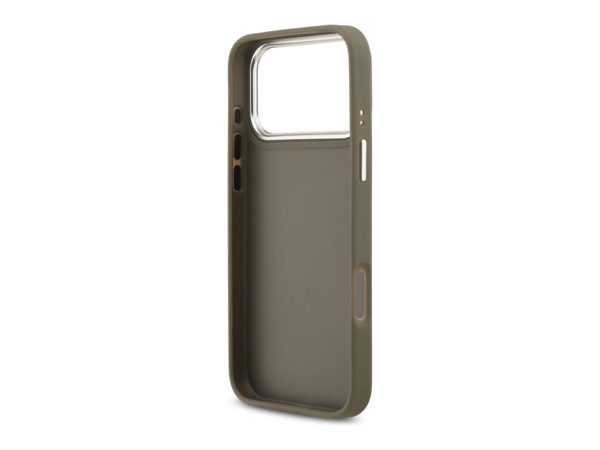 Funda Guess Grained Big 4G Classic Logo para iPhone 17 Pro Max - Marrón