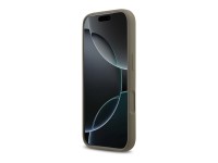 Capa Guess em silicone com o logótipo "4G" em destaque para iPhone 17 Pro - Castanho Capa Guess em silicone com o logótipo "4G" em destaque para iPhone 17 Pro - Castanho