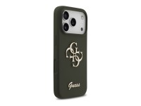 Guess Silicone Big 4G Script Case for iPhone 17 Pro Max - Green Guess Silicone Big 4G Script Case for iPhone 17 Pro Max - Green