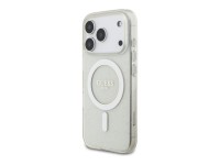 Guess IML Glitter Pearl Strap MagSafe Case for iPhone 17 Pro - Clear Guess IML Glitter Pearl Strap MagSafe Case for iPhone 17 Pro - Clear