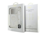 Guess IML Glitter Pearl Strap MagSafe Case for iPhone 17 Pro - Clear Guess IML Glitter Pearl Strap MagSafe Case for iPhone 17 Pro - Clear