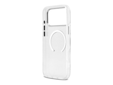 Funda Guess Metal Outline MagSafe para iPhone 17 Pro Max - plateada Funda Guess Metal Outline MagSafe para iPhone 17 Pro Max - plateada