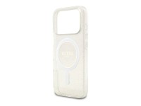 Guess IML Glitter Pearl Strap MagSafe Case for iPhone 17 Pro - Clear Guess IML Glitter Pearl Strap MagSafe Case for iPhone 17 Pro - Clear