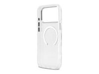 Funda Guess Metal Outline MagSafe para iPhone 17 Pro Max - plateada Funda Guess Metal Outline MagSafe para iPhone 17 Pro Max - plateada