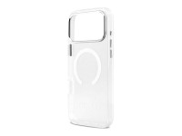 Funda Guess Metal Outline MagSafe para iPhone 17 Pro Max - plateada Funda Guess Metal Outline MagSafe para iPhone 17 Pro Max - plateada