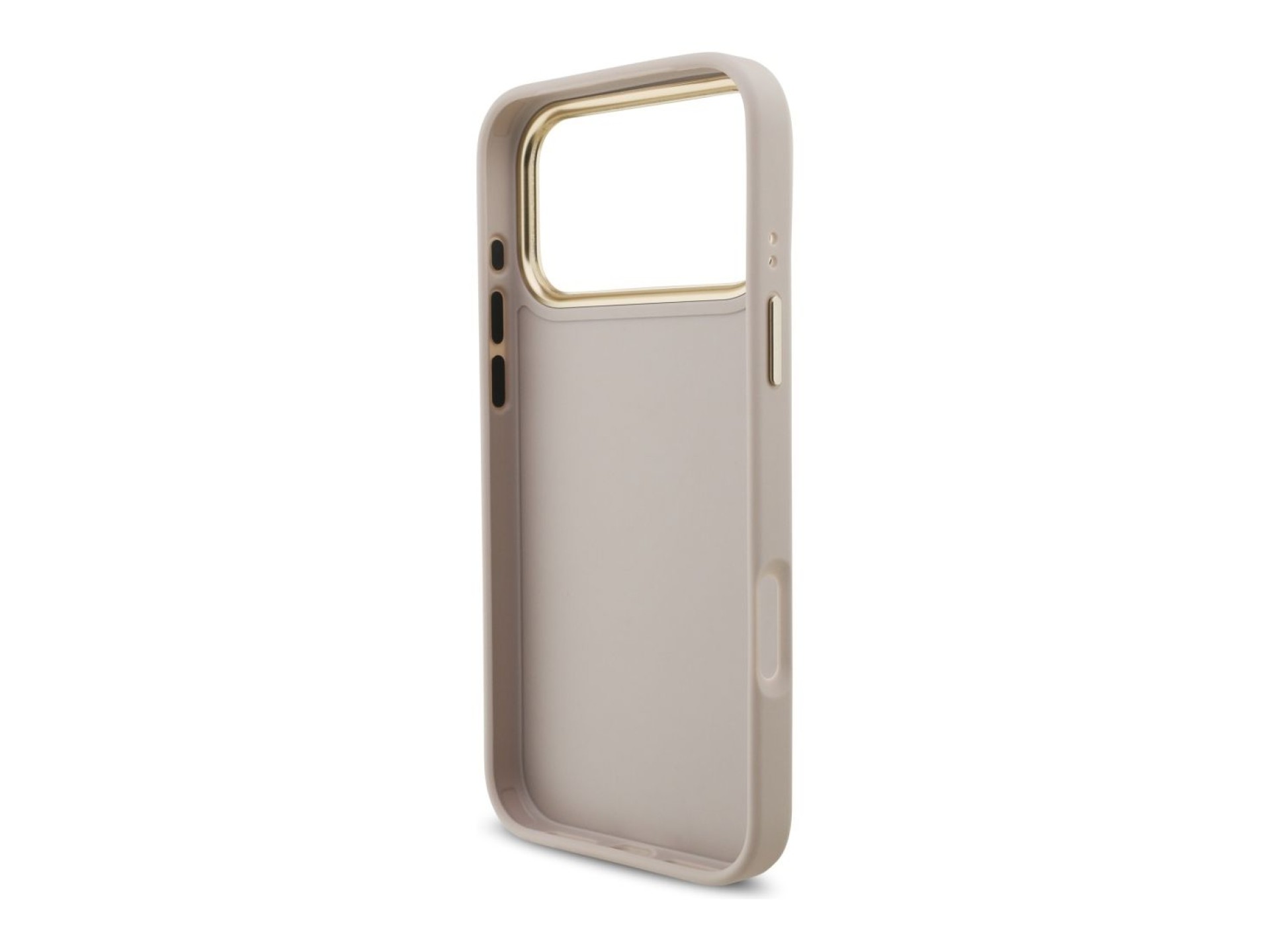 Funda Guess 4G Big 4G Classic Logo con correa grande y botones metálicos para iPhone 17 Pro Max - Ro