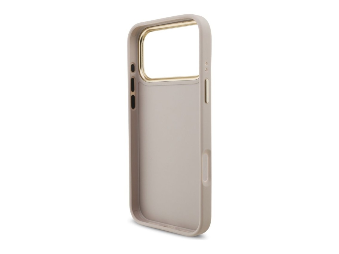 Funda Guess 4G Big 4G Classic Logo con correa grande y botones met�licos para iPhone 17 Pro Max - Ro