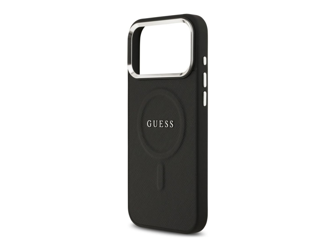 Guess Classic Logo MagSafe Case for iPhone 17 Pro Max - Black