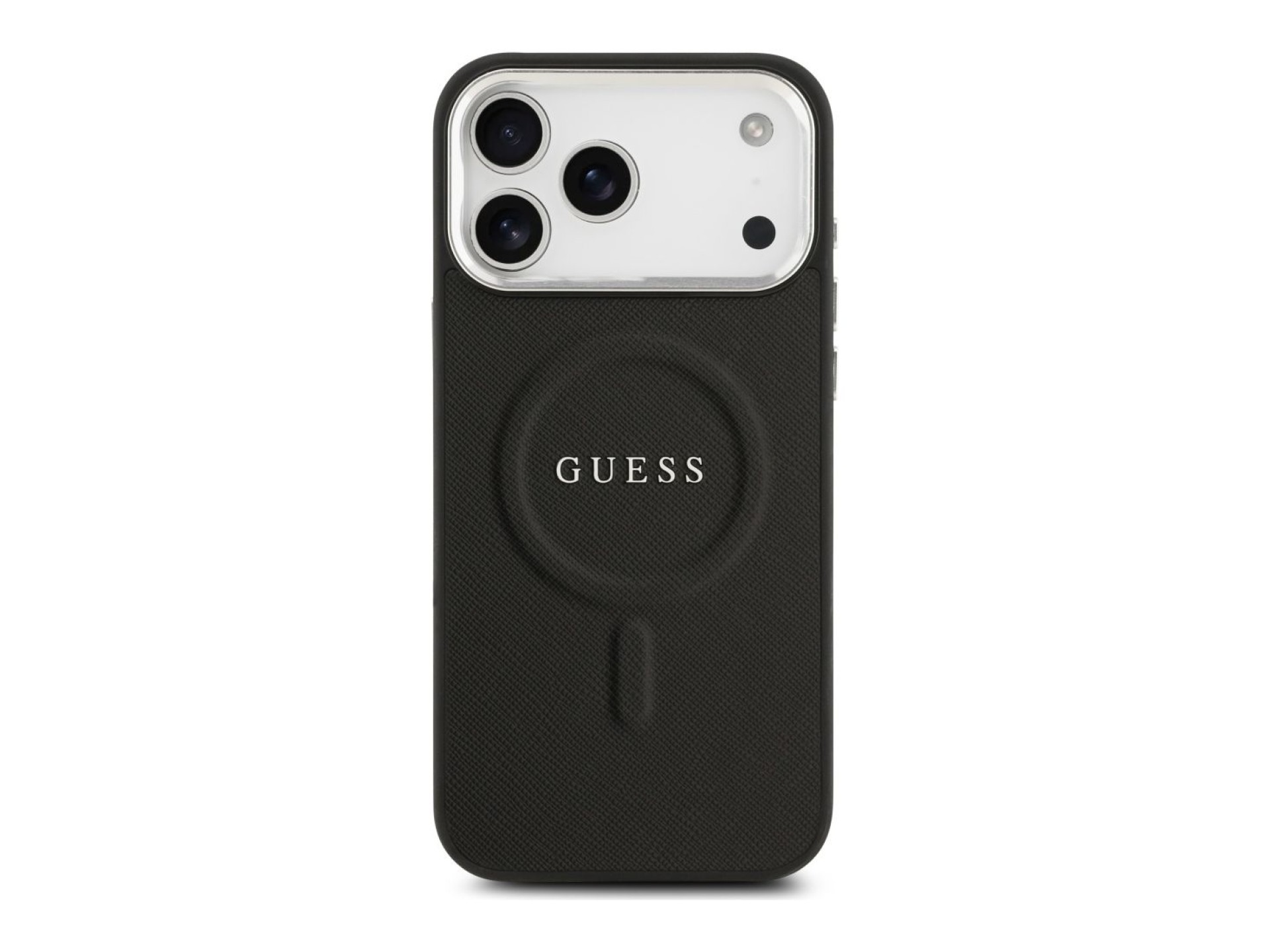 Guess Classic Logo MagSafe Case for iPhone 17 Pro Max - Black