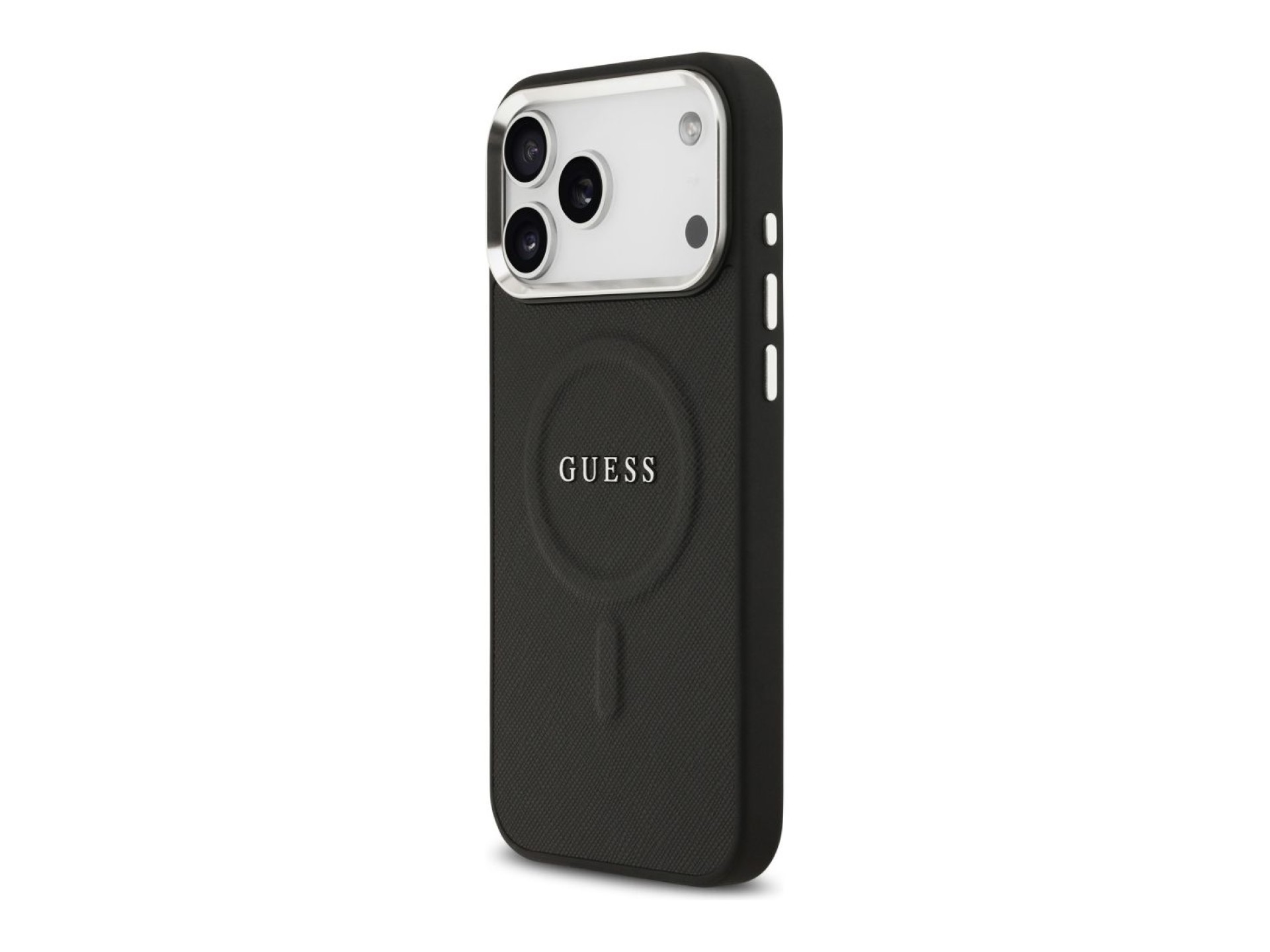 Guess Classic Logo MagSafe Case for iPhone 17 Pro Max - Black
