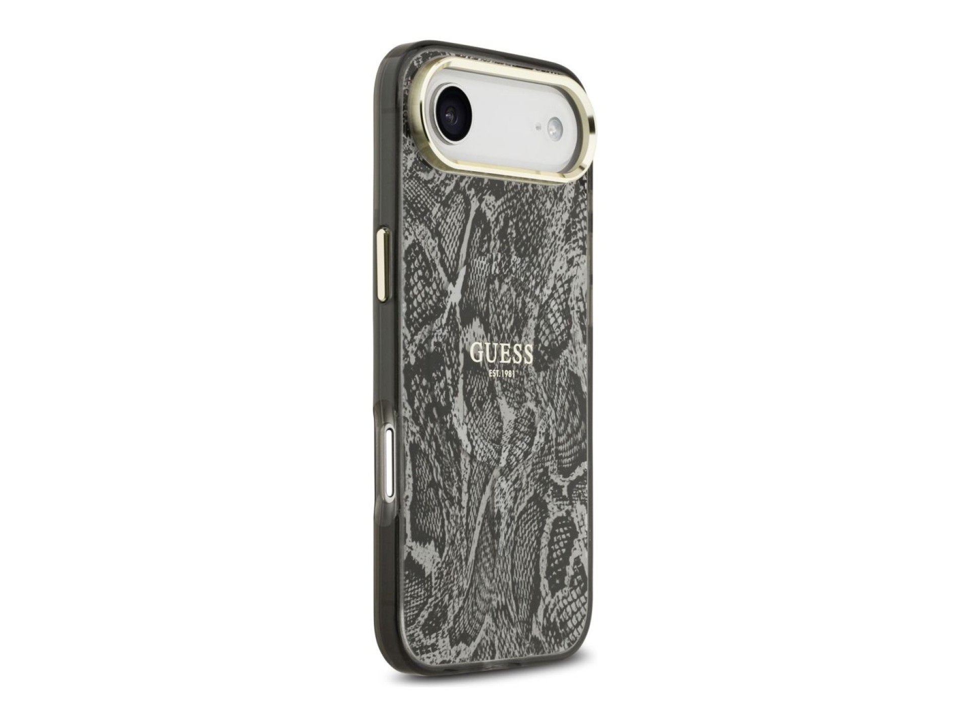 Capa MagSafe com estampado de pitão da Guess para iPhone Air - Preta