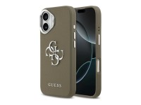 Capa Guess Granulada com Logotipo Cl�ssico 4G para iPhone 17 - Castanho
